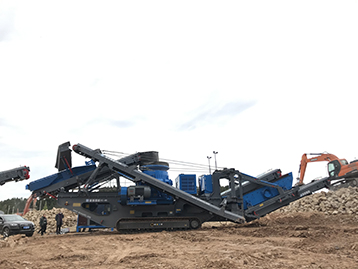 Crawler cone mobile crushing station xc-400