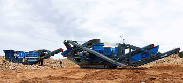 Crawler mobile crushing station takes you into a new field of crushing industry