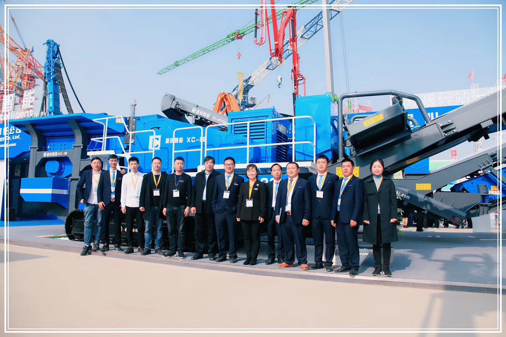 Xinchen intelligent, vision intelligent manufacturing - Bauma China 2018 glorious ending